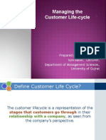 Managing The Customer Life-Cycle