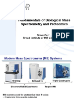 Fundamentals of Biological MS and Proteomics Carr 5 15 PDF