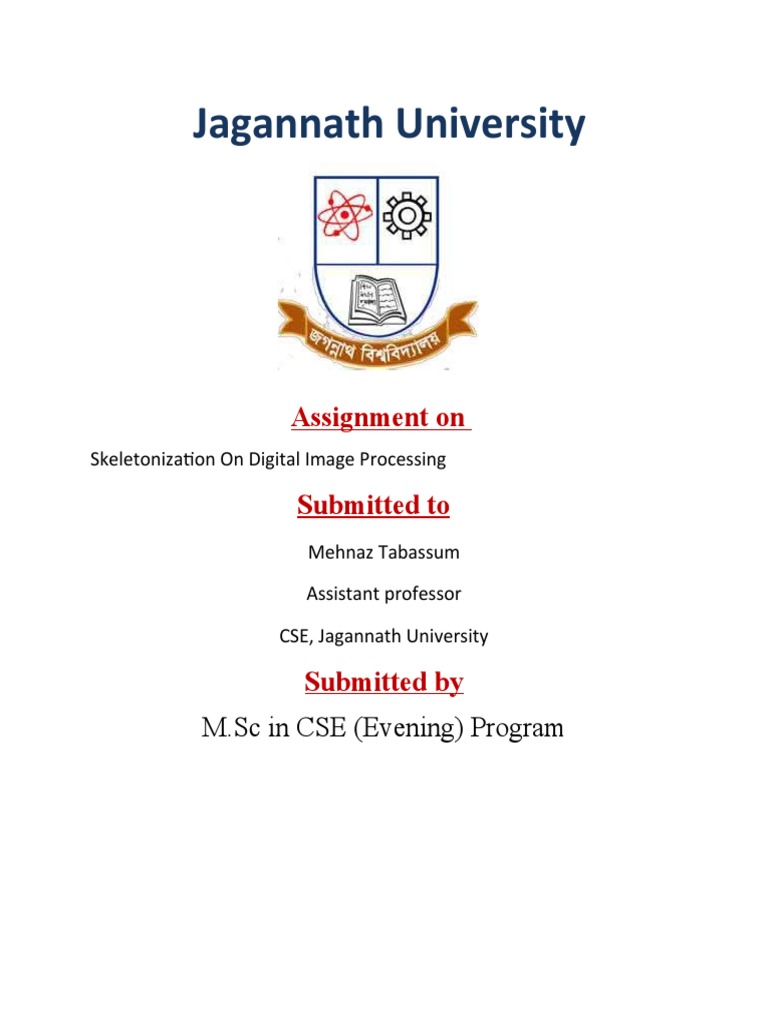 Jagannath University: Assignment On Submitted To | PDF