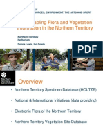 Web-Enabling Flora and Vegetation Information in The Northern Territory