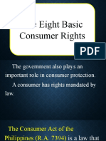 Consumer Rights - Lecture