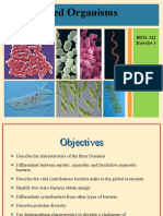 Single-Celled Organisms: BIOL 112 Exercise 3