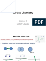 Surface Chemistry