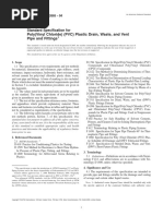 ASTM D2467-13-PVC Pipe Fittings, Schedule 80 | PDF | Pipe (Fluid ...