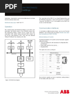 Connections and Settings: Communication Unit 560CMU02