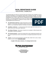 Chemical Resistance Guide: Industrial Chemicals