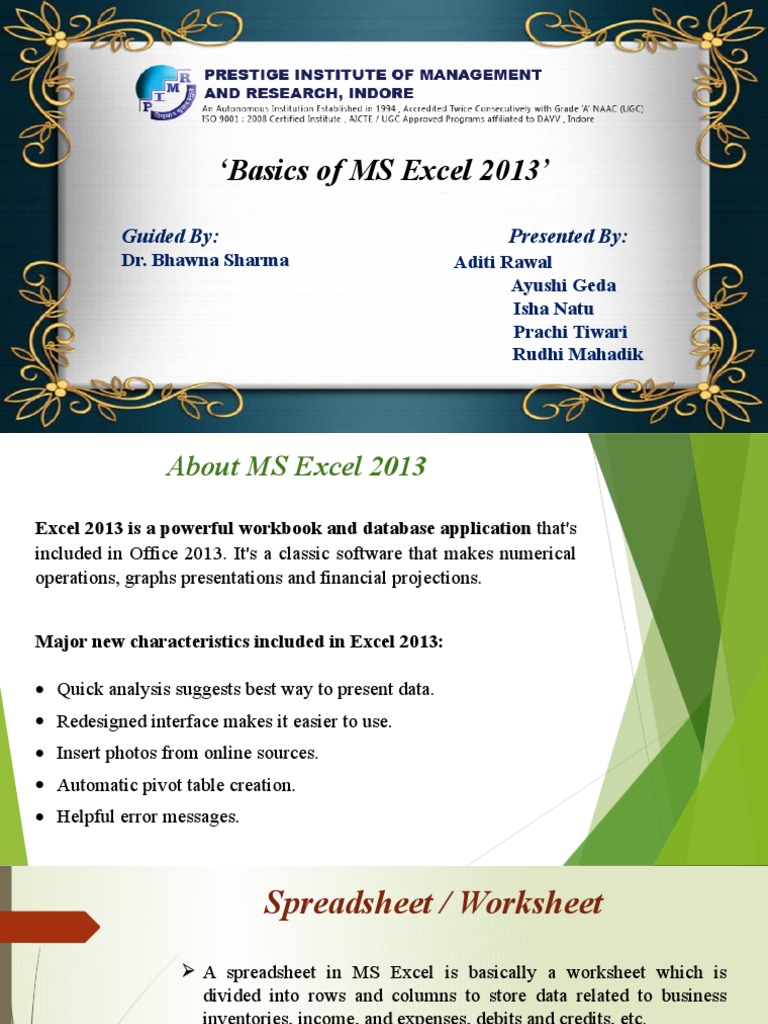 Ms Excel 2013 Download Free