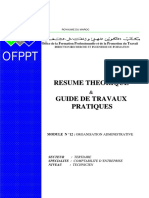 TCE Marocetude - Com Module11-Organisation Administrative PDF