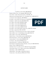 07 List of Cases PDF