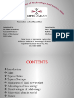 Tidal Energy Satya Narayan (17emvme015)
