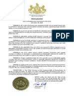 Governor Wolf Proclamation - Get Covered 2021 Pennsylvania Day, 2020