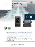 Doppler Speed Log: JLN-740 Series