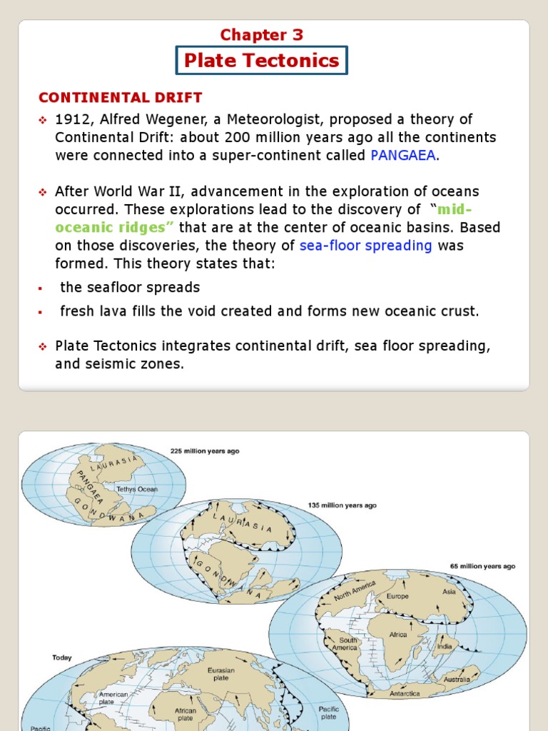 Chapter Three Plate Tectonics Pdf Plate Tectonics Geology