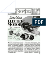 servicing electric motors