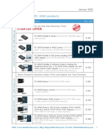 PC-3000 Products Price List - EUR
