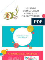 Cuadro Comparativo Porafolio Del Docente y Estudaonte Virtual y Fisico 111