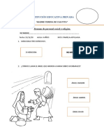 Examen de Personal Social 4to Bimestre