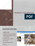 Rhinitis Vasomotor