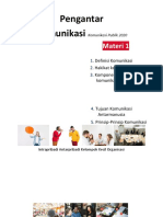 1 Pengantar Komunikasi PDF