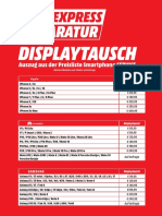 MediaMarkt Oesterreich Reparatur Service Preisliste 082019