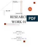 Research Work 01: Design 314