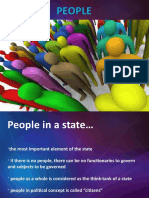 PEOPLE: The Most Important Element of a State