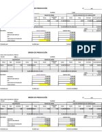 Orden de Producción: Costeo Normal