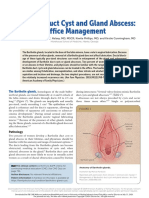 Bartholin Duct Cyst PDF