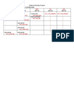 MT Schedule of ENDTERM LAB EXAM