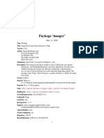Image Processing Library R Package Documentation
