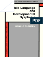 Child Language and Developmental Dysphasia - Linguistic Studies of The Acquisition of German (PDFDrive)