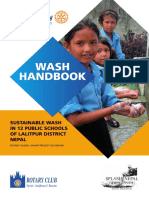 Rotary Club of Patan - GG1860104 WASH Handbook 2020