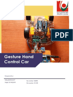 Gesture Hand Control Car - Report