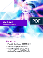 Wabi-Sabi: 3D Function Plotter