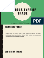 Chapter 4 - Various Types of Trade