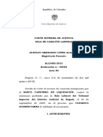 SL15483-2015 Pensiones Intereses Moratorios Procedencia en Pensión de Jubilación, Ley 33 de 198