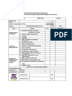 CSC Attestation Checklist