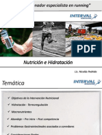 Modulo II - Nutrición e Hidratación en Running PDF