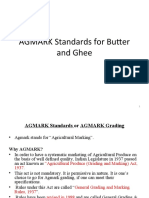 Topic-3 AGMARK Standards For Butter and Ghee