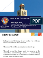 BITS Pilani: Scale Up and Post Approval Changes