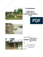 FOOTBRIDGES A Manual For Construction at Community and District Level PDF