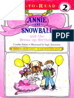 Annie and Snowball - Dress-Up Birthday