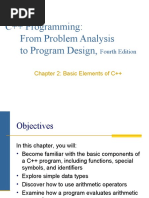 C++ Programming: From Problem Analysis To Program Design,: Fourth Edition