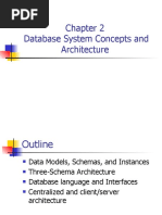 Database System Concepts and Architecture