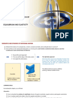 Kinematics and Dynamics of Rotational Motion Equilibrium and Elasticity