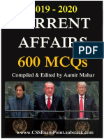 Current Affairs - 600 MCQs (2019- 2020).pdf