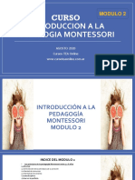 MONTESSORI MODULO 2 Primera Parte