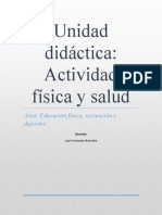 Unidad Didáctica Actividad Fisica y Salud