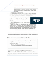 Exercícios Sistematização Reprodução No Discurso