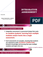 Integrative Assessment: Third Division Management Committee Meeting